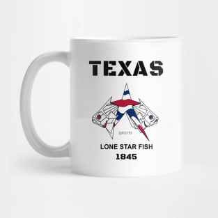 Lone Star State, Texas Lone Star Fish Mug